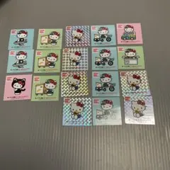 ヤマト運輸 ハローキティ 宅急便50周年 コラボシール18枚 ホログラム仕様入り