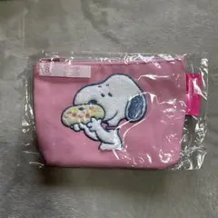 スヌーピー ピンクポーチ
