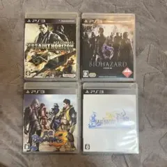 ACE COMBAT、BIOHAZARD、BASARA3、ファイナルファンタジー