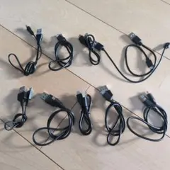 USB A to MicroB USB 充電ケーブル 10本セット 黒