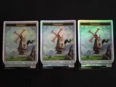 MTG 構築物トークン Foil アンステーブル 3枚セットのサムネイル