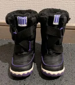 IFME ブーツ 15cm 紫ブラック