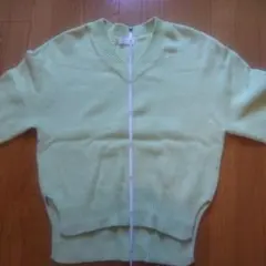 GALLARDAGALANTE ライトグリーン Vネックセーター