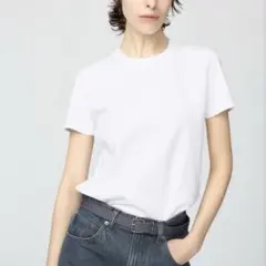 UNIQLO クルーネックT ホワイト Mサイズ