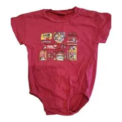 バースデイ birthday　70cm ペコちゃん 半袖 ロンパース