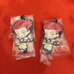 ハンターハンター　ヒソカ　カプセルラバーマスコット　2個セット