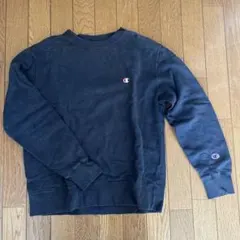 Champion ダークグレー クルーネック トレーナー