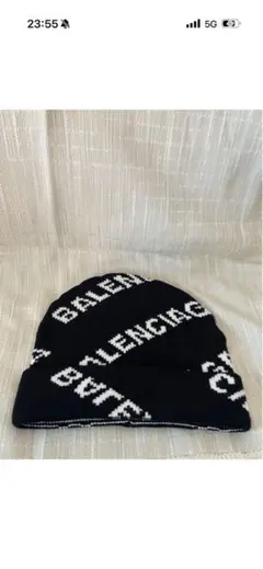BALENCIAGA バレンシアガ　ロゴ　ニット帽　キャップ