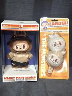 POPMART WACKY MART 店員ラブブ&シーフードボール セット