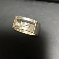 GUCCI シルバーオープンリング