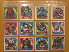 旧ビックリマンシール　1弾　悪魔12枚フルコンプ　まとめセット