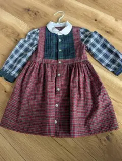 2026年最新】Ralph Lauren デザイン：チェック ベビー用ワンピースの