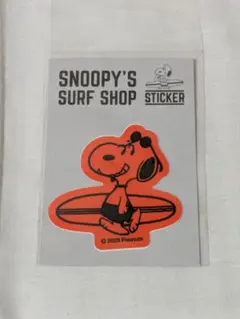 スヌーピー サーフショップ ステッカー