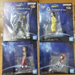 ドラゴンボールGT 一番くじ G賞アクリルスタンド チチ　パン　ヤムチャ　ベビー