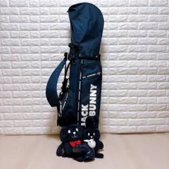 JACK BUNNY ジャックバニー キャディバッグ ネイビー ヘッドカバー JACK BUNNY ジャックバニー キャディバッグ ネイビー ヘッドカバー