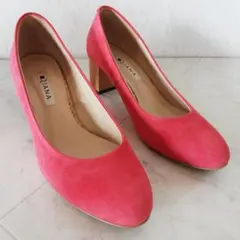 良品!!DIANA ダイアナ 本革 スエード パンプス 23.5cm