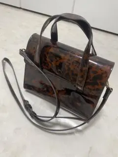 ローリーズファーム ベッコウ柄バッグ