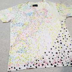 お値下げ★ツモリチサト★マルチカラーTシャツ★ルームウェア★美品のサムネイル