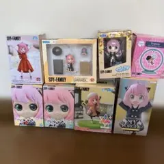 SPY×FAMILY アーニャ フィギュア グッズ まとめ売り アクスタ カード