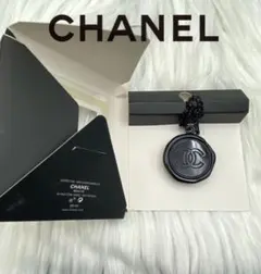 CHANEL シャネル ノベルティ ココマーク キーホルダー　チャーム　ブラック
