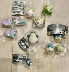 【新品未開封】当たりのカビゴンつき‼︎ポケモン ガチャ フィギュア 11個セット
