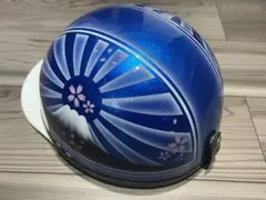 反射文字 富士日章 コルク半 ヘルメット 旭風防 三段シート ロケット