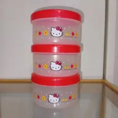 ハローキティ　タッパー　保存容器　平成キティのサムネイル