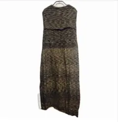 【スタイル映え】ロングワンピース　切り替　バルーン　コクーン　タック　変形