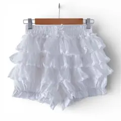 ティアードフリルカボチャパンツドロワーズ