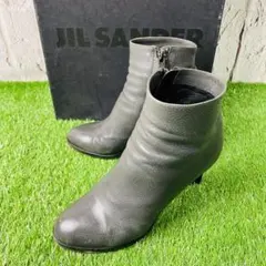 【箱付き】 JIL SANDER ジルサンダー ブーツ レザー 35(22.5)のサムネイル