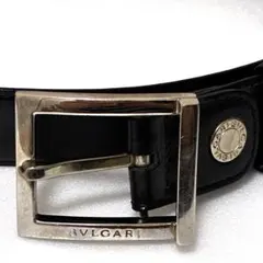 BVLGARI ブルガリ　ベルト　ブラック　シルバーのサムネイル