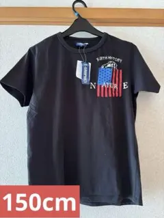 子供用・キッズ用ブラック Tシャツ 新品タグ付き