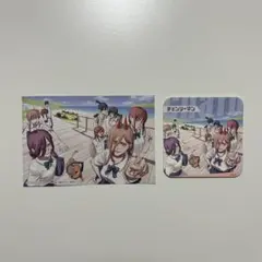 チェンソーマン ポストカード アートコースター セット