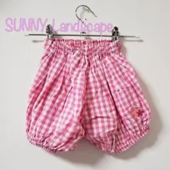 【70-80】新品　サニーランドスケープ　かぼちゃパンツ　ショート　パンツ