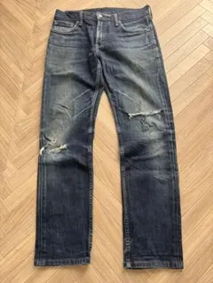 Levi's 511 スリムデニム W30 L30 ダメージ