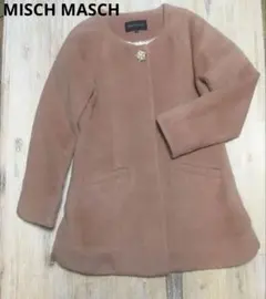 ミッシュマッシュ　 MISCH MASCH ピンク　ビジュー　コートのサムネイル