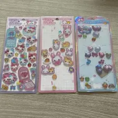 まじかるみゅーちゃん　フワフワらびちゃん　シール　まとめ売り　正規品