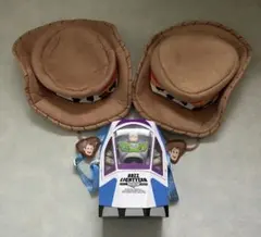 ディズニー　ウッディ　ファンキャップ　2個