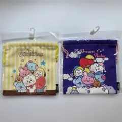 BTS BT21 巾着袋　2点セット　未開封