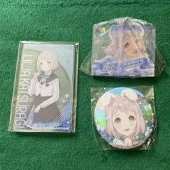 学園アイドルマスター GiGO 葛城リーリヤ ハート缶バッジ フォトカード