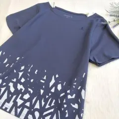 ダンスキン DANSKIN ヨガウェア Tシャツ ブルー 速乾 Mサイズのサムネイル
