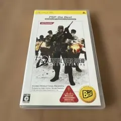 METAL GEAR SOLID PORTABLE OPS PSP ソフト