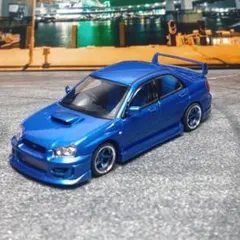 スバル】インプレッサ WRX STI ミニカー ストラップ キーホルダー 3点 