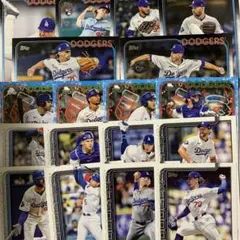 topps ドジャース　18枚