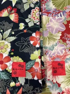 板谷なおみ　和　生地　ハンカチ　48✖️48 2枚
