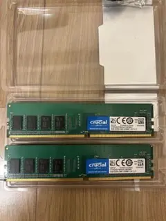 Crucial DDR4-2400 8GB メモリ 2枚セットのサムネイル