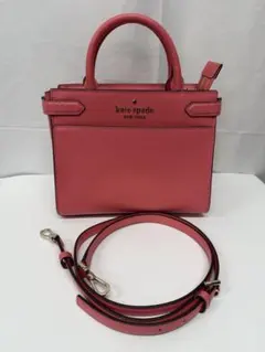 極美品】 ケイトスペードニューヨーク ステイシー スモール サッチェル 