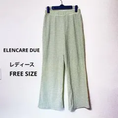 エレンカーレデュエ カジュアルパンツ レディースF ストライプ ウエストゴムのサムネイル