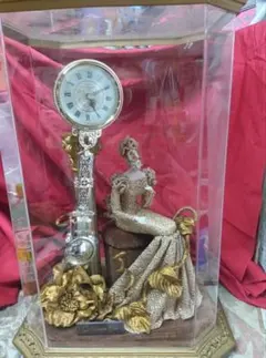 未使用 SEIKO セイコー 女神 ヴィーナス 飾り振り子時計 置き時計