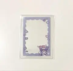クロミ 硬質ケース トレカケース サンリオ エンジョイアイドルシリーズ